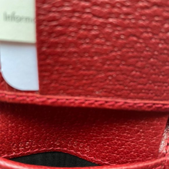 GUCCI NEW BAIADERA STRIPE  BIFOLD LEATHER … - Picture 9 of 9